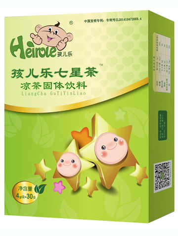 孩儿乐七星茶凉茶固体饮料